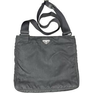 Prada Black Nylon Crossbody Bag